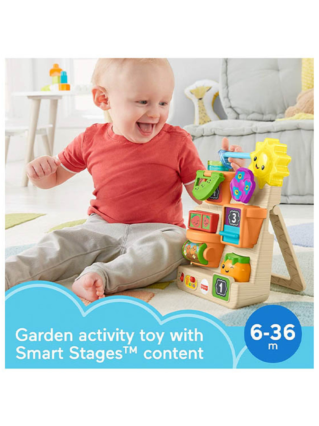 Fisher Price Laugh And Learn Growing Garden edamama